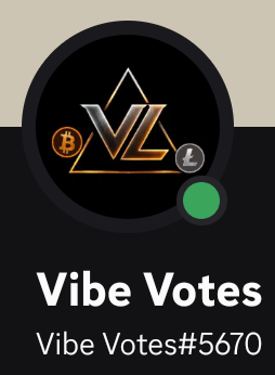 Vibe Votes Discord bot profile